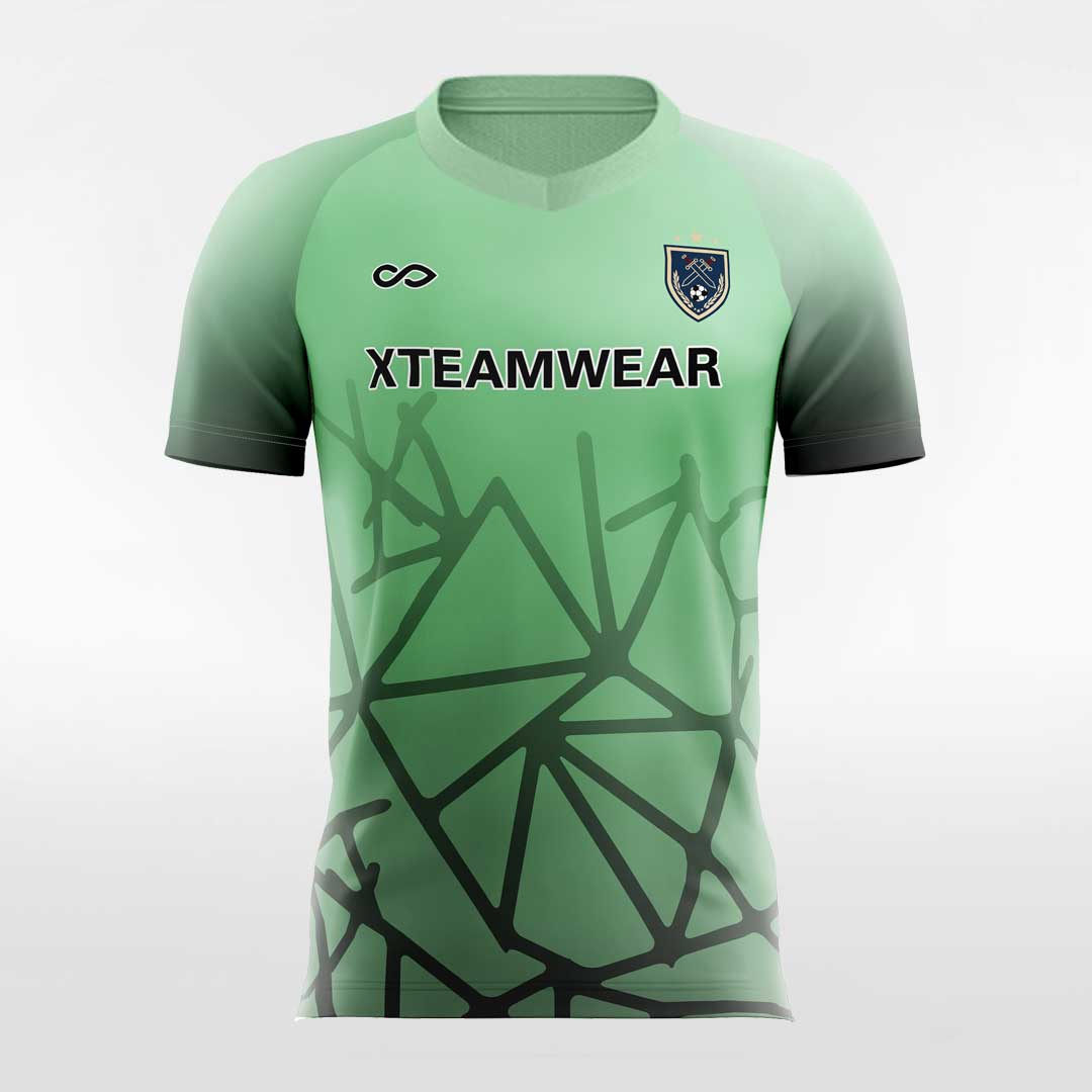 Green Cosmic Rays Soccer Jersey