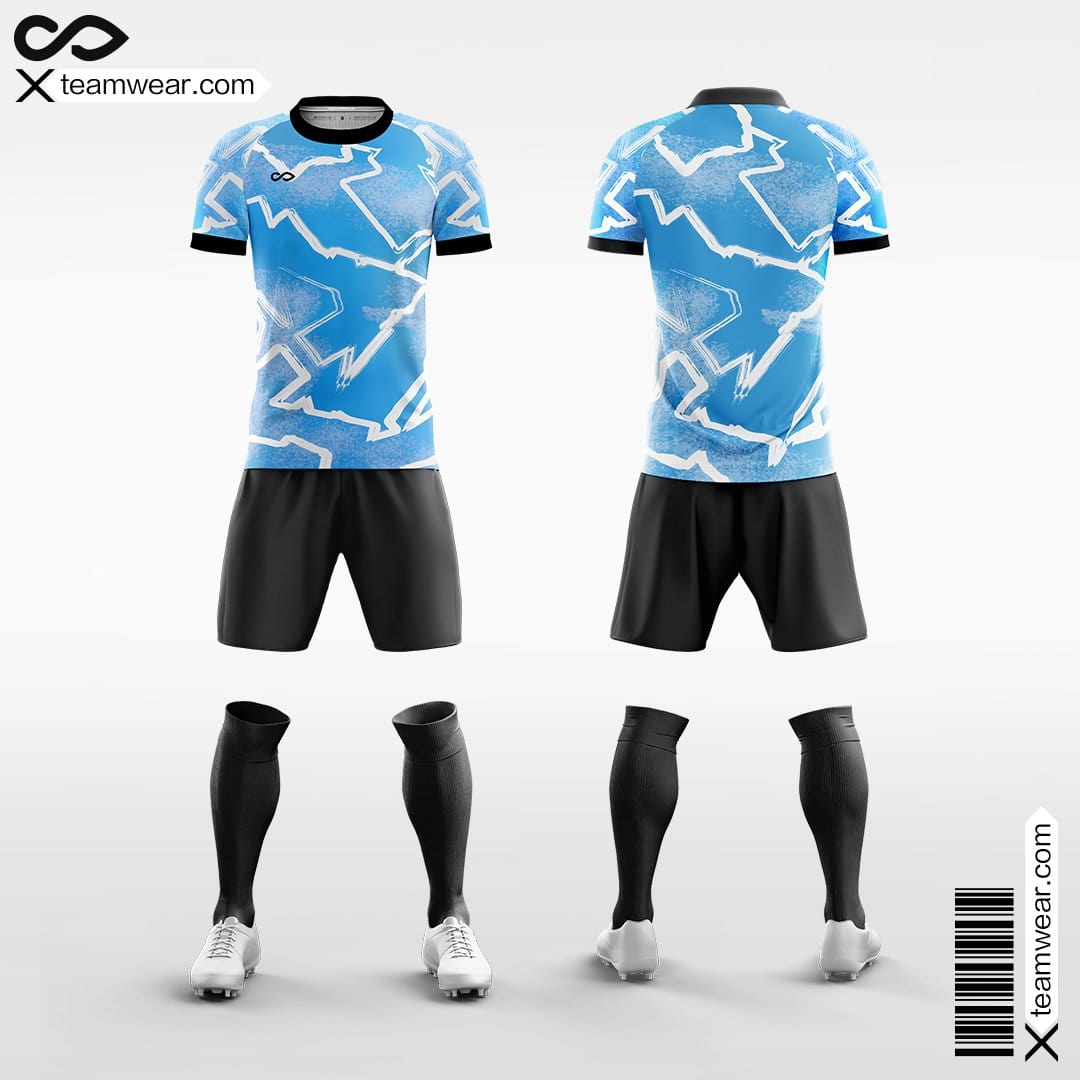 Pop Camouflage Style 4 Men's Sublimated Football Kit