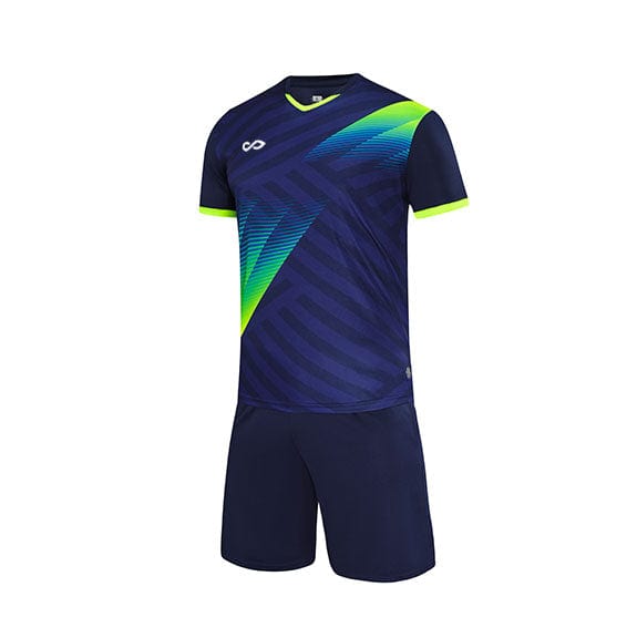 Custom Navy Soccer Uniform Design