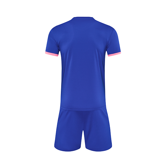Custom Blue Soccer Uniform Design