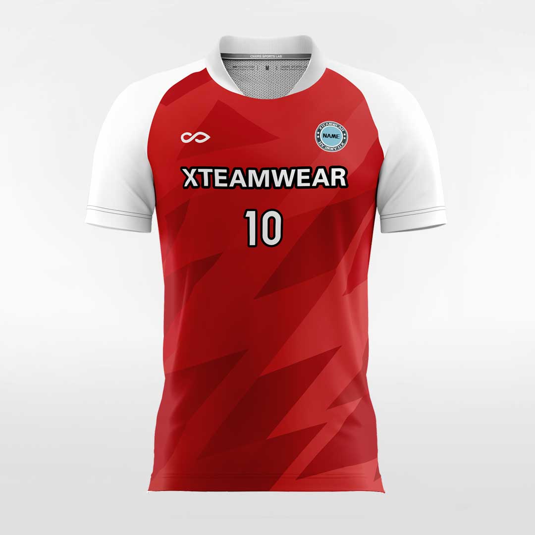 Red & White Tomato Soccer Jersey