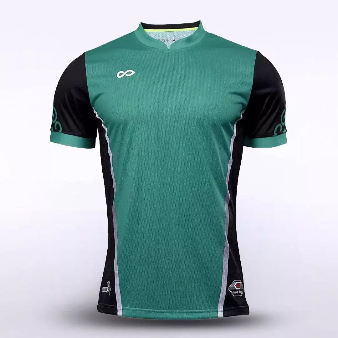 Green Men's Team Soccer Jersey Design