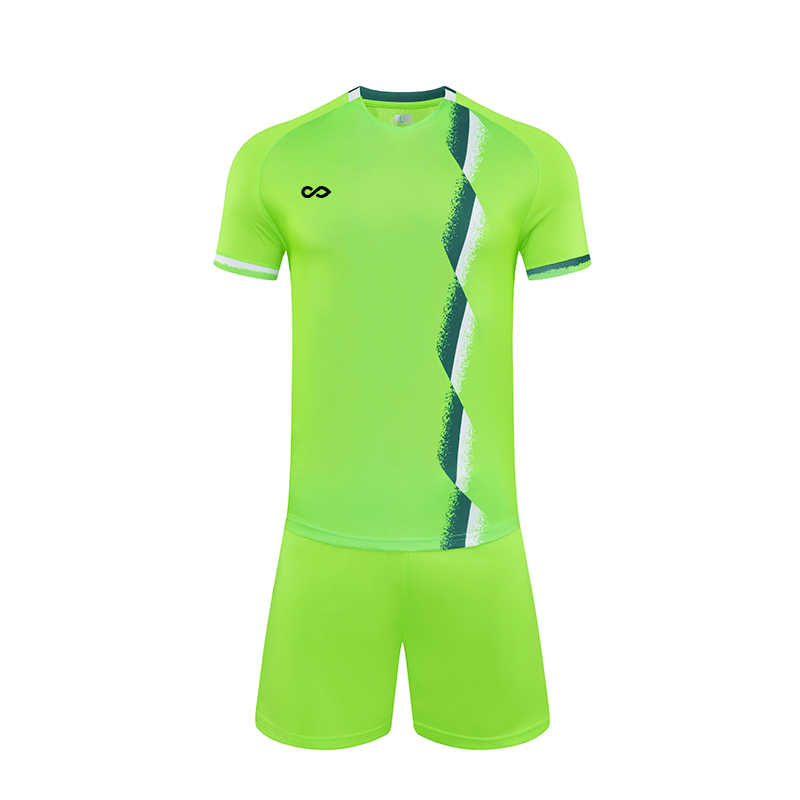 Custom Green Soccer Uniform Design