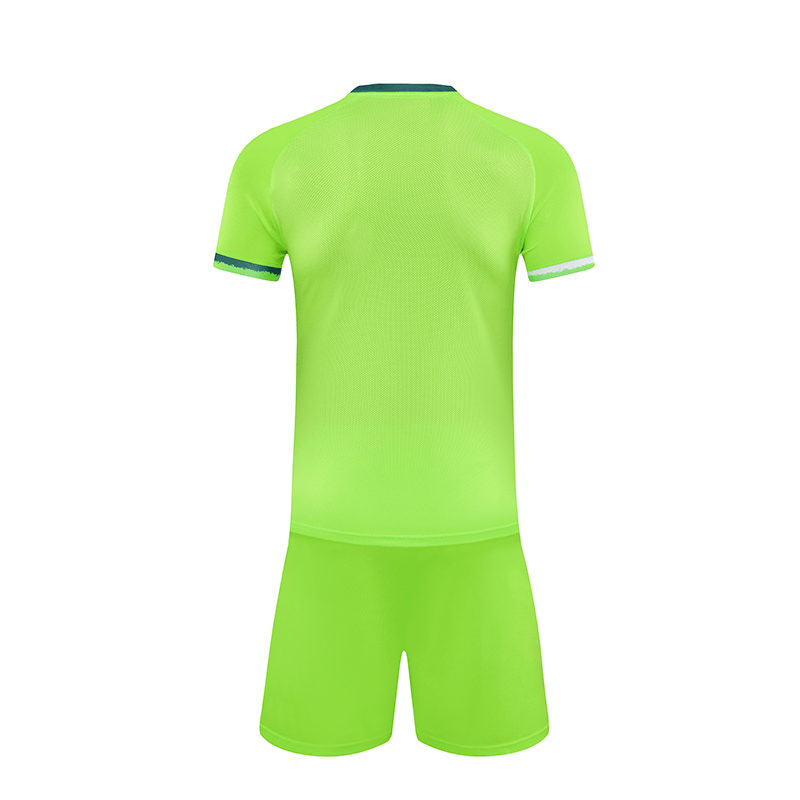 Custom Green Soccer Uniform Mockup