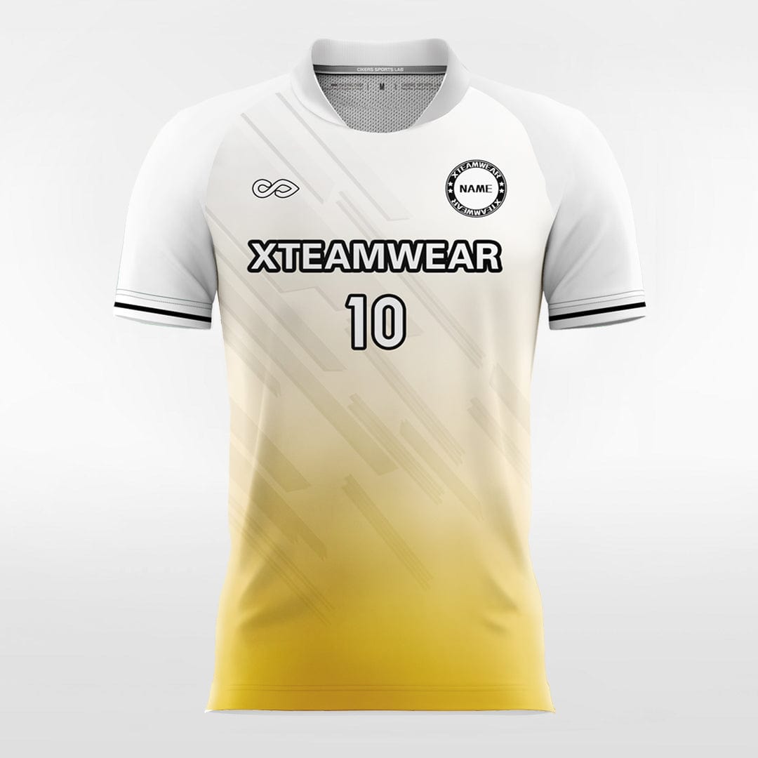 Yellow Sand Storm Soccer Jersey