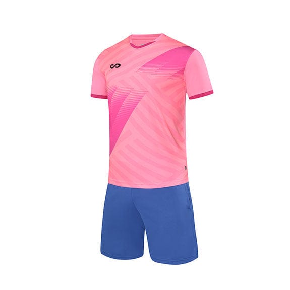 Custom Pink Soccer Uniform Design