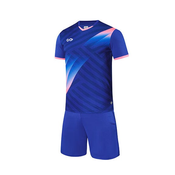 Custom Blue Soccer Jersey Design