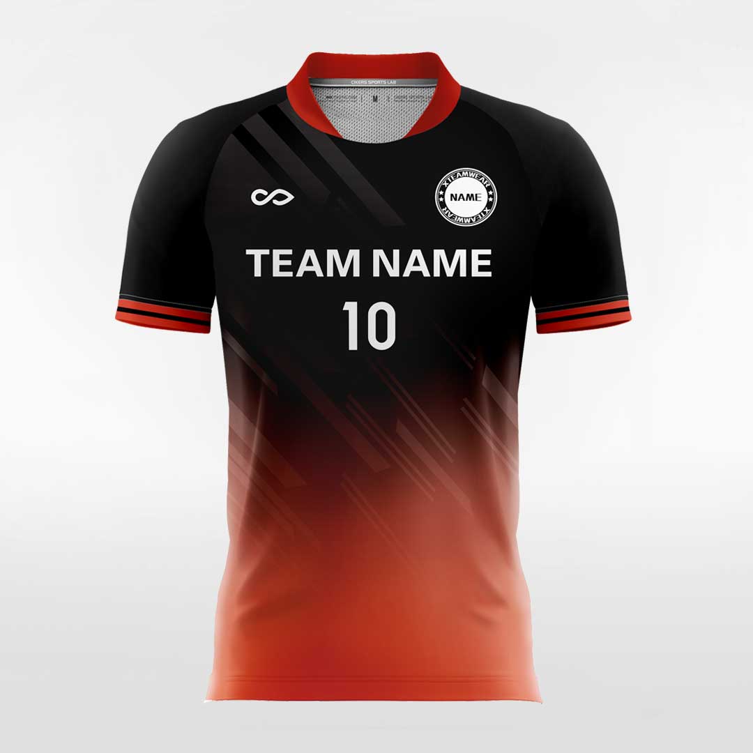 Red Sand Storm Soccer Jersey