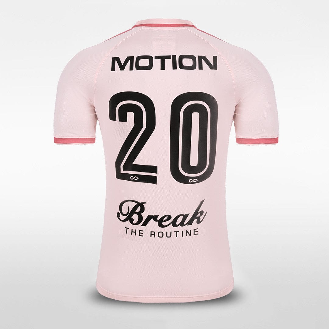 Pink Men's Soccer Jersey Design