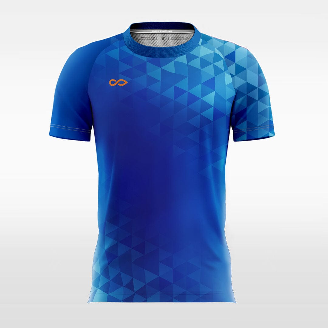 Blue Pool Party Soccer Jersey