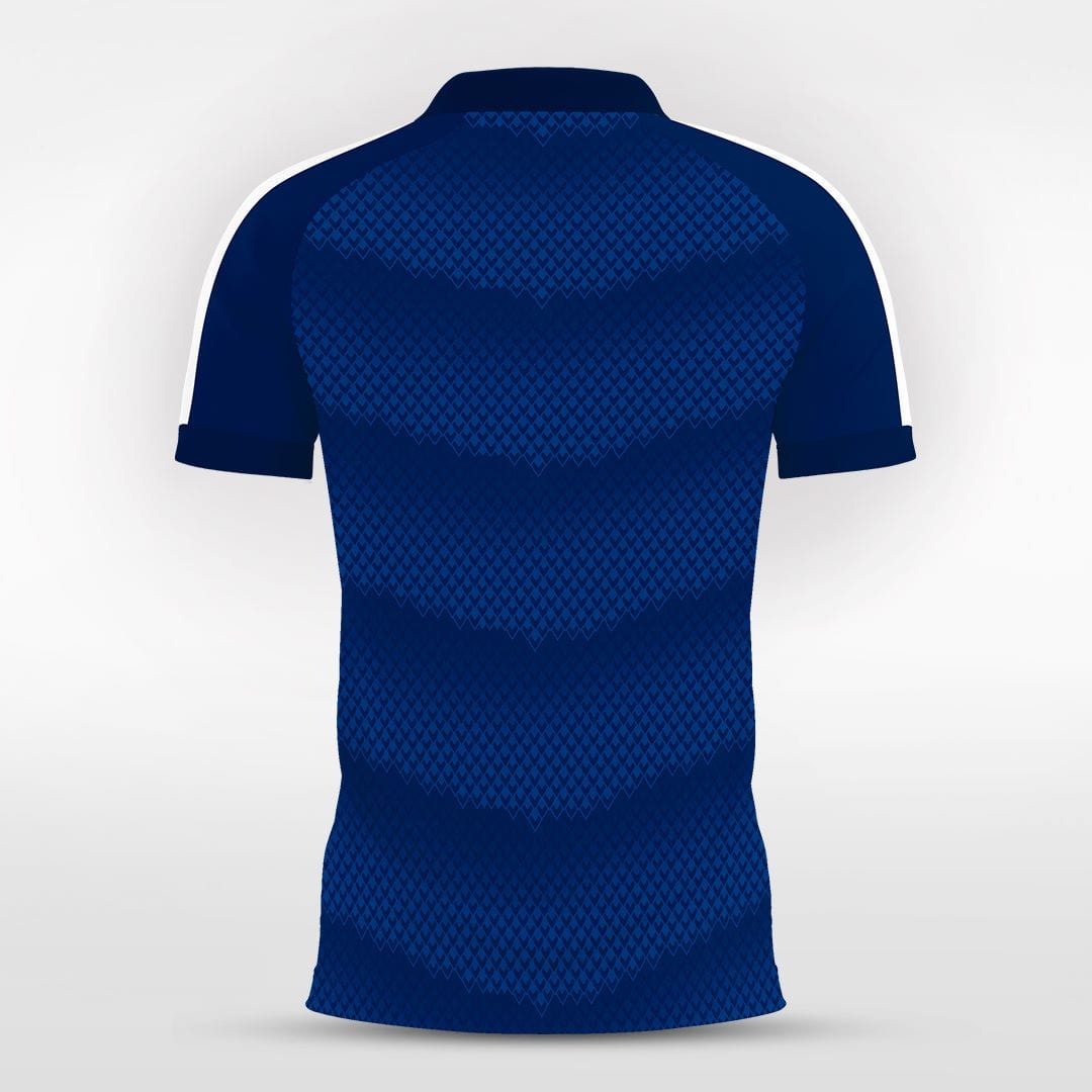 Custom Blue Men's Soccer Jersey
