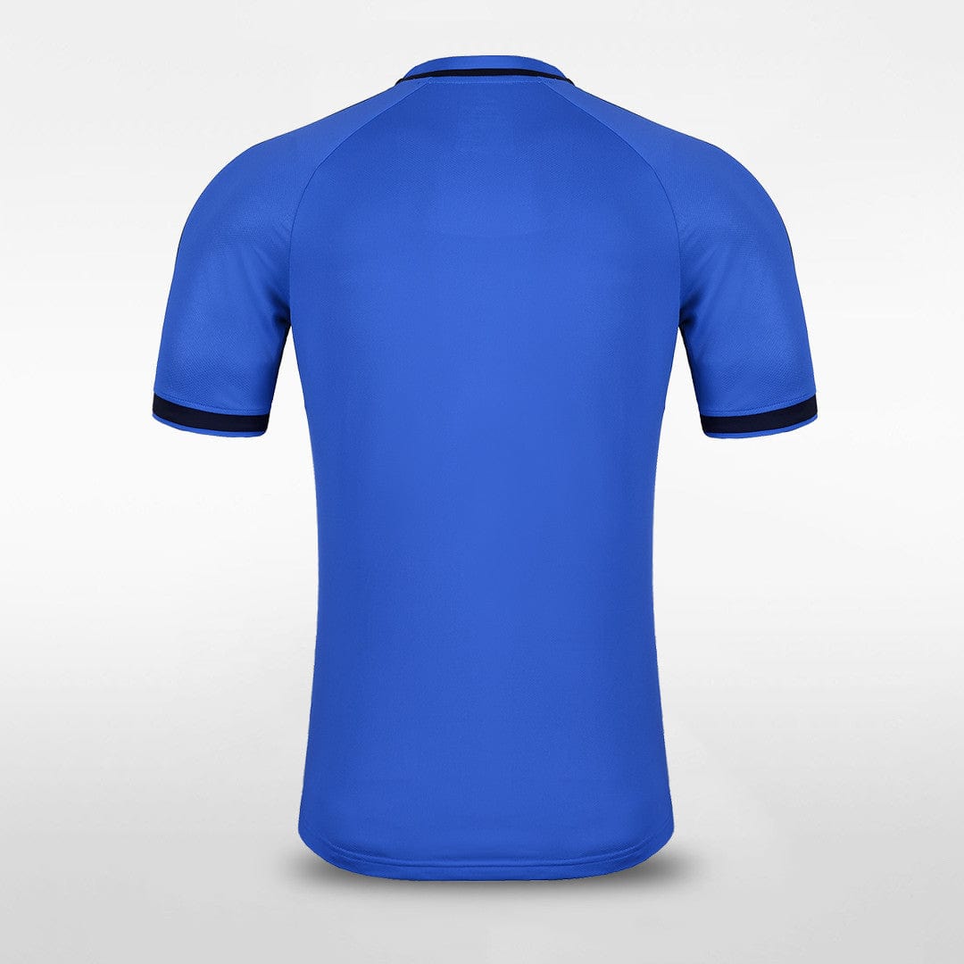 Blue Men's Soccer Jersey Design